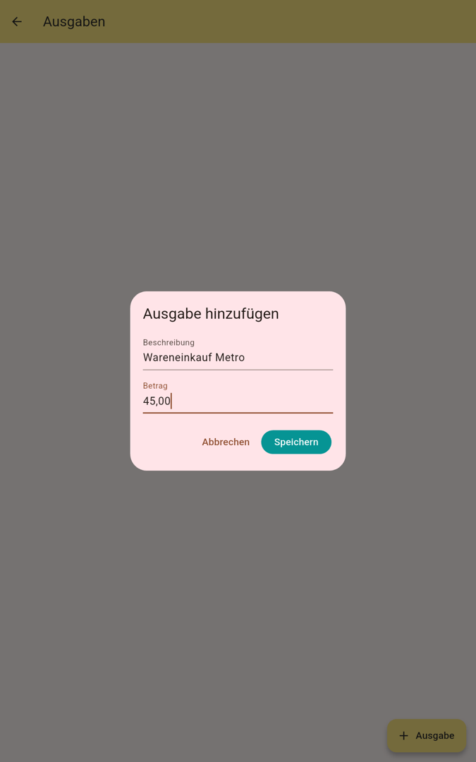 Ausgabe hinzufügen